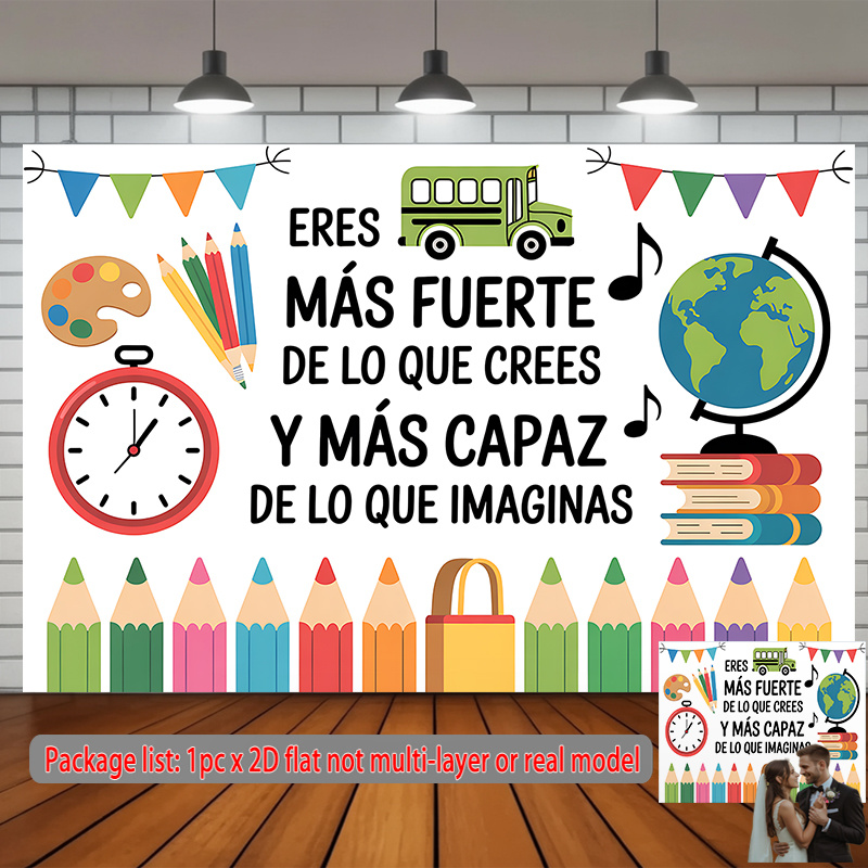 Kids Education Banner - Dekorasi Permadani Dinding Kamar Anak yang