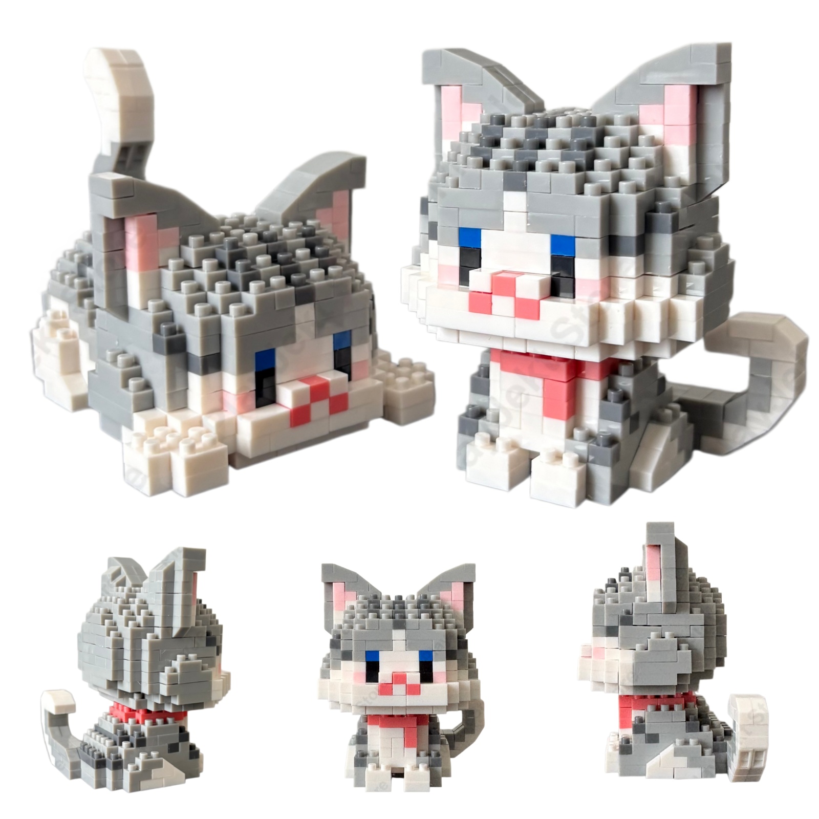 Kids Education Tips - DIY Blok Bangunan Mini Anak Kucing