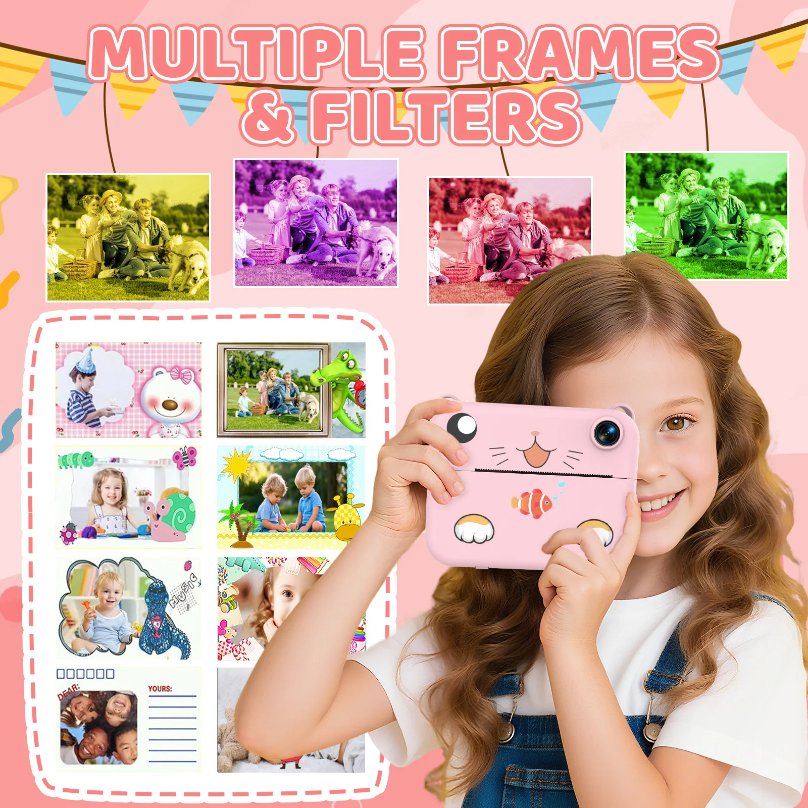 Kamera Anak Digital Kamera Ins - Best Kids Education Videos ulasan dan harga