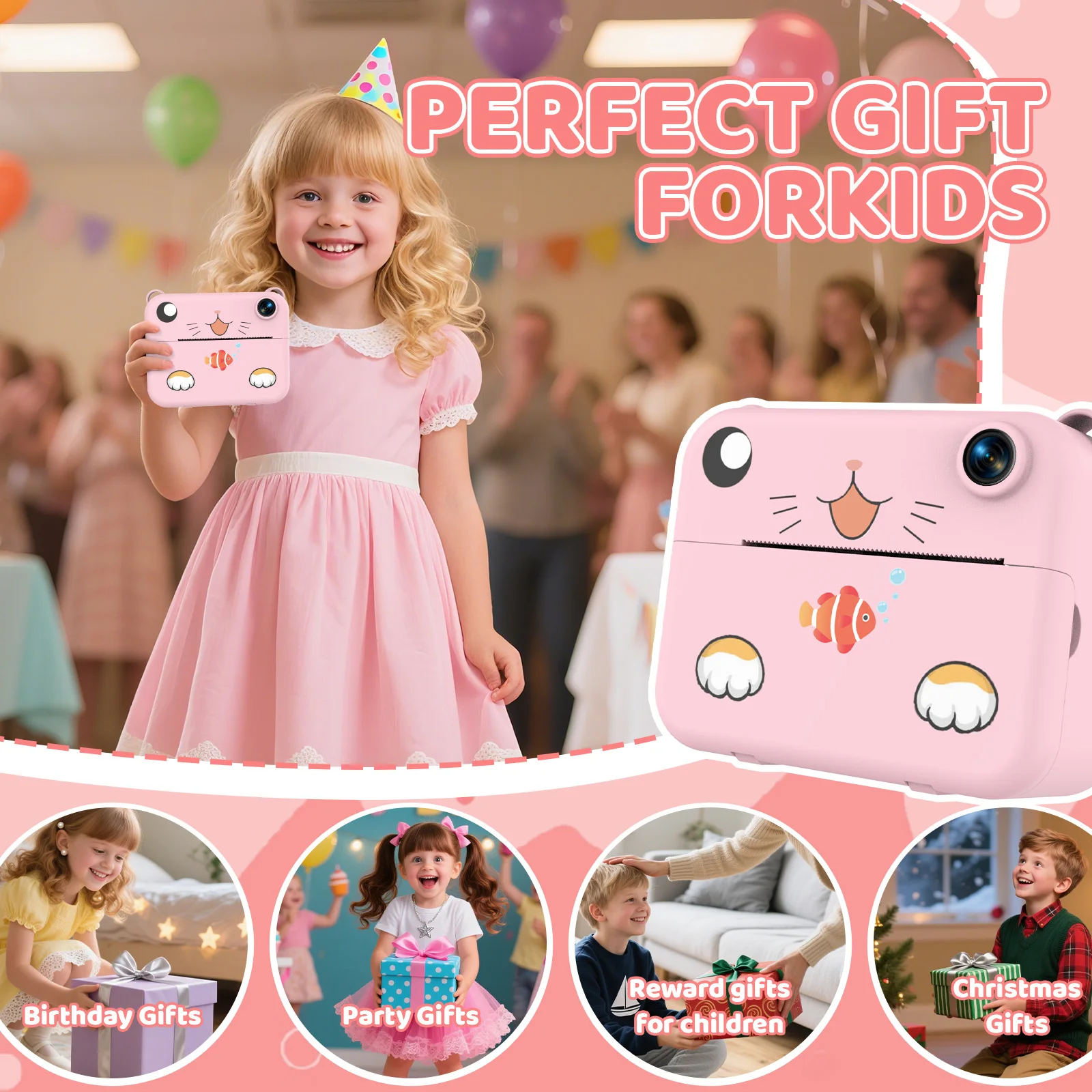 Kamera Anak Digital Kamera Ins - Best Kids Education Videos ulasan dan harga