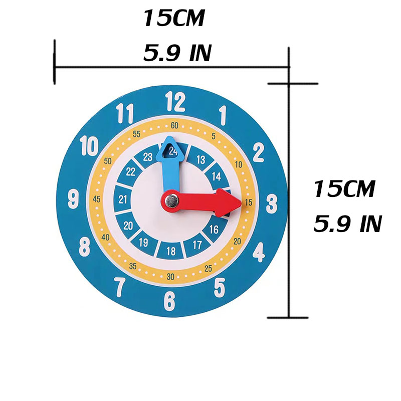 Montessori jam belajar, kalend - Kids Educational Watch ulasan dan harga
