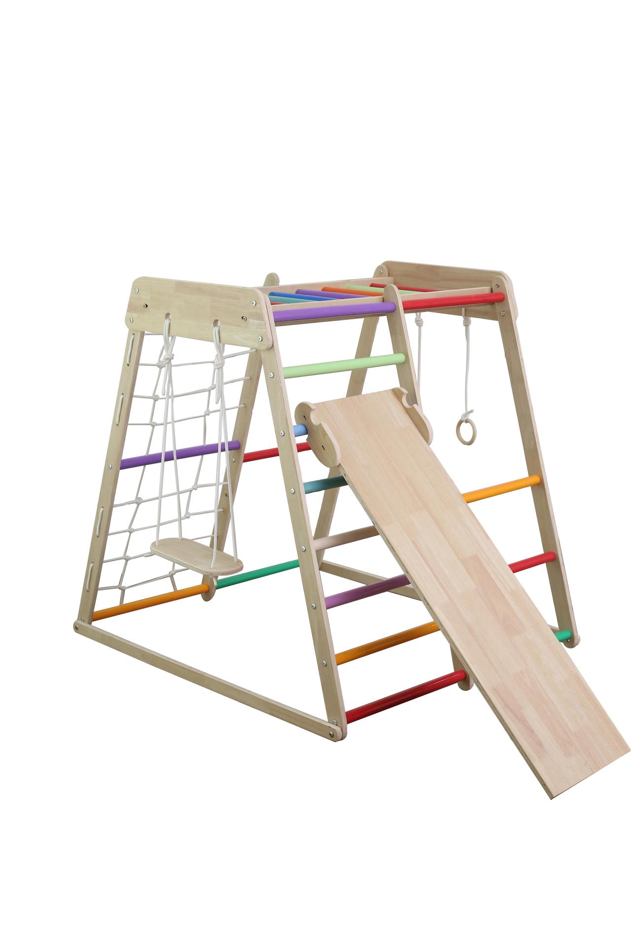 Rangka Panjat Kayu Solid untuk - Kids Education Park ulasan dan harga