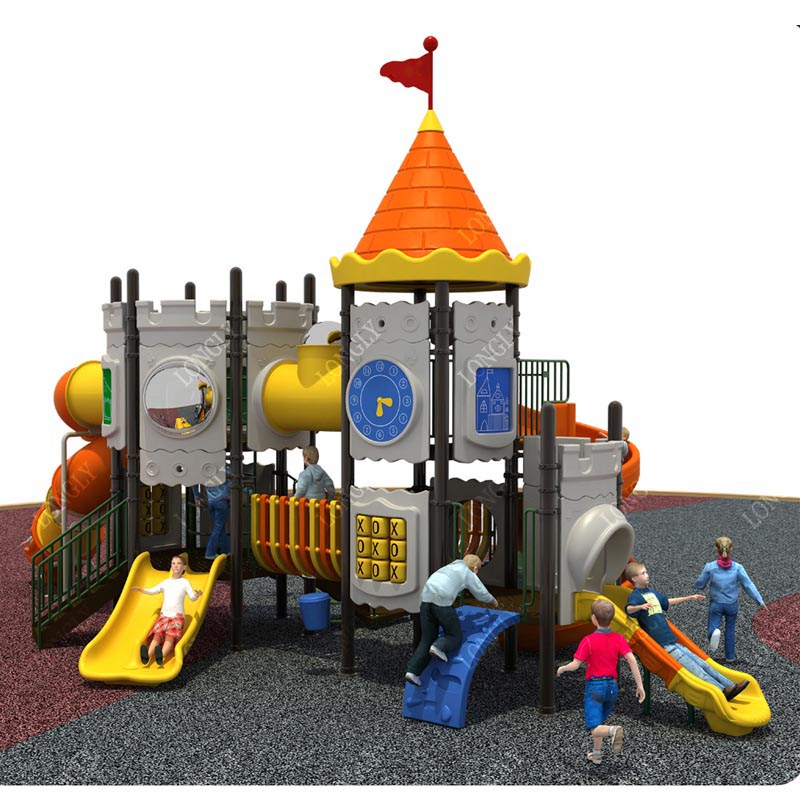 Perosotan Anak Gaya Kastil unt - Kids Education Park ulasan dan harga
