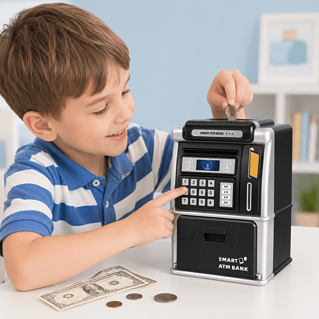 Celengan ATM Pintar, Penggulun - Kids Education Savings ulasan dan harga
