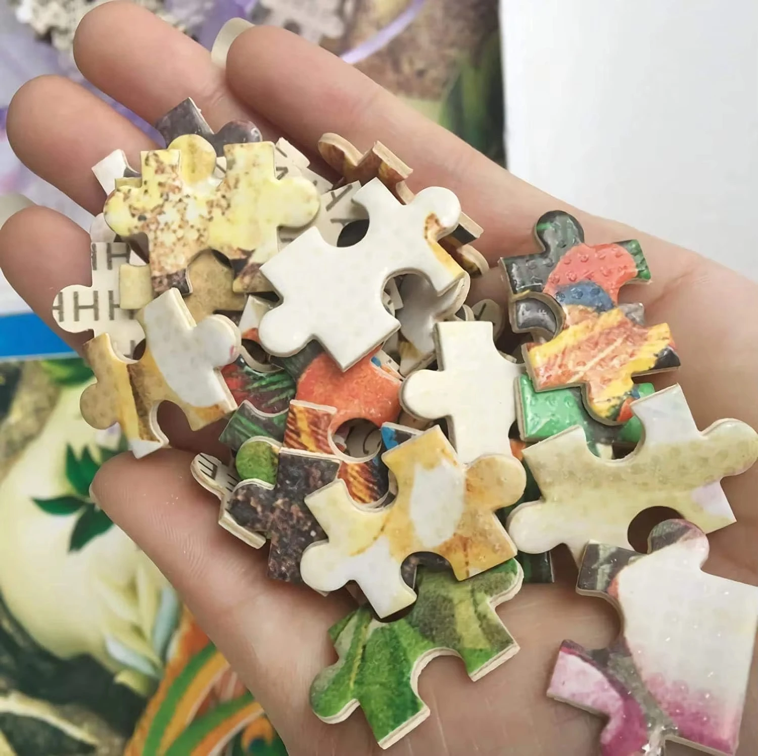 500-2000 Buah Puzzle Jigsaw An - Kids Heaven Education ulasan dan harga