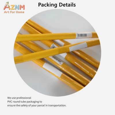 AZNM Cetakan Seni Dinding Kanv - Kids No Education ulasan dan harga