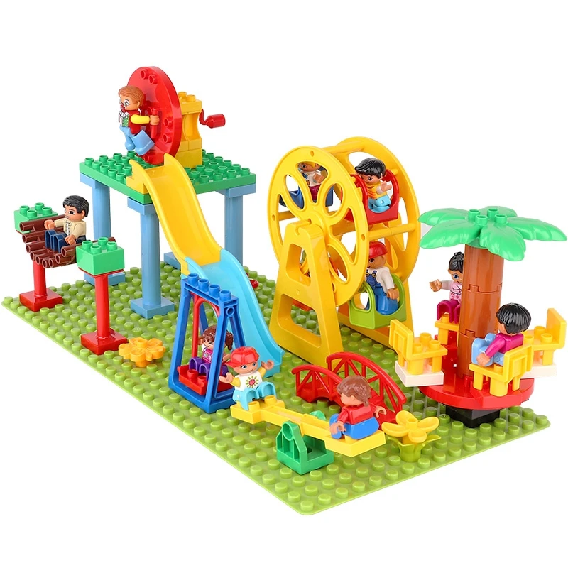 Blok Bangunan Besar Kompatibel - Kids Education Park ulasan dan harga
