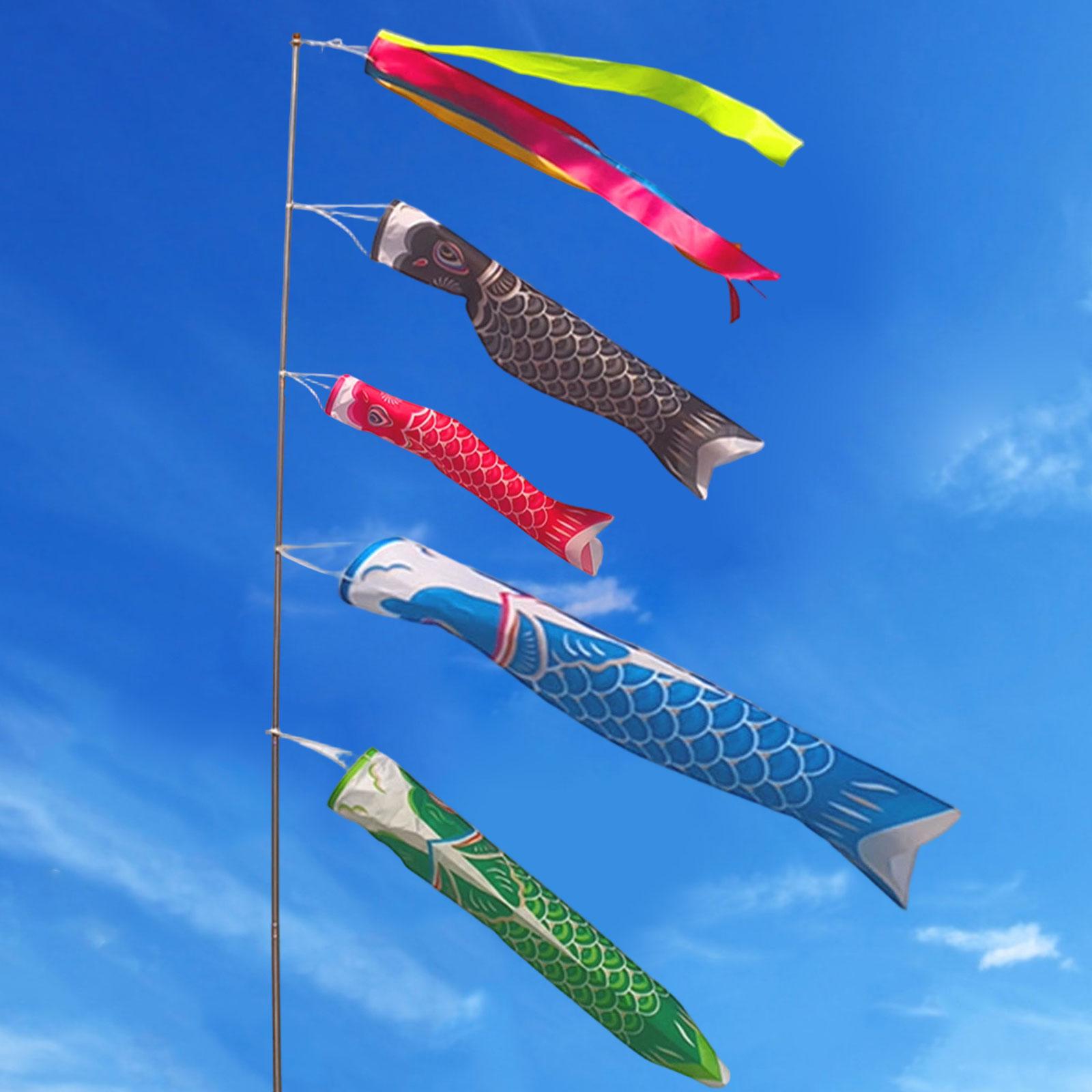 Bendera Ikan Mas Jepang Kosong - Kids Education Banner ulasan dan harga