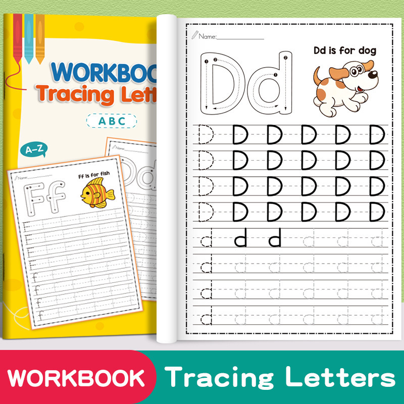 Buku Kerja Latihan Alfabet Ana - Learning Workbook Preschool ulasan dan harga