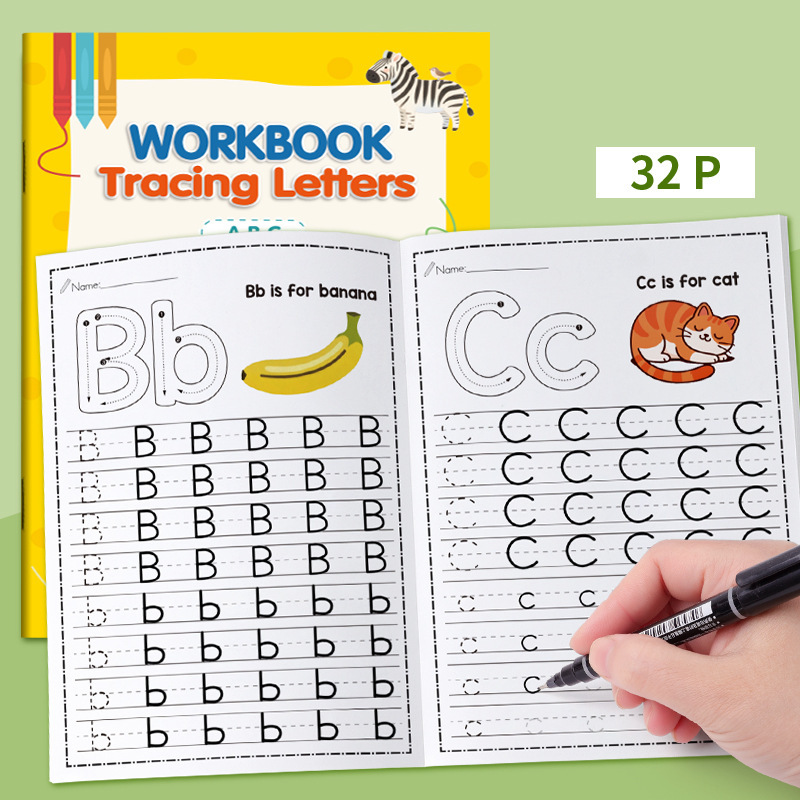 Buku Kerja Latihan Alfabet Ana - Learning Workbook Preschool ulasan dan harga