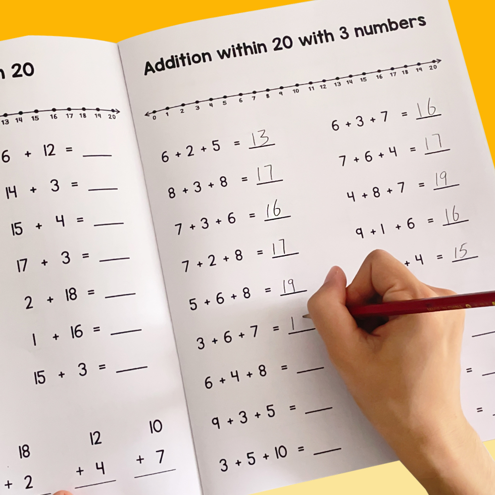 Tambahan & pengurangan dalam 2 - Learning Workbook Preschool ulasan dan harga