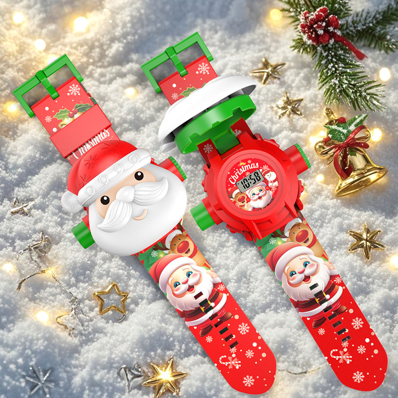 Jam Proyeksi Natal Mainan Eduk - Kids Educational Watch ulasan dan harga