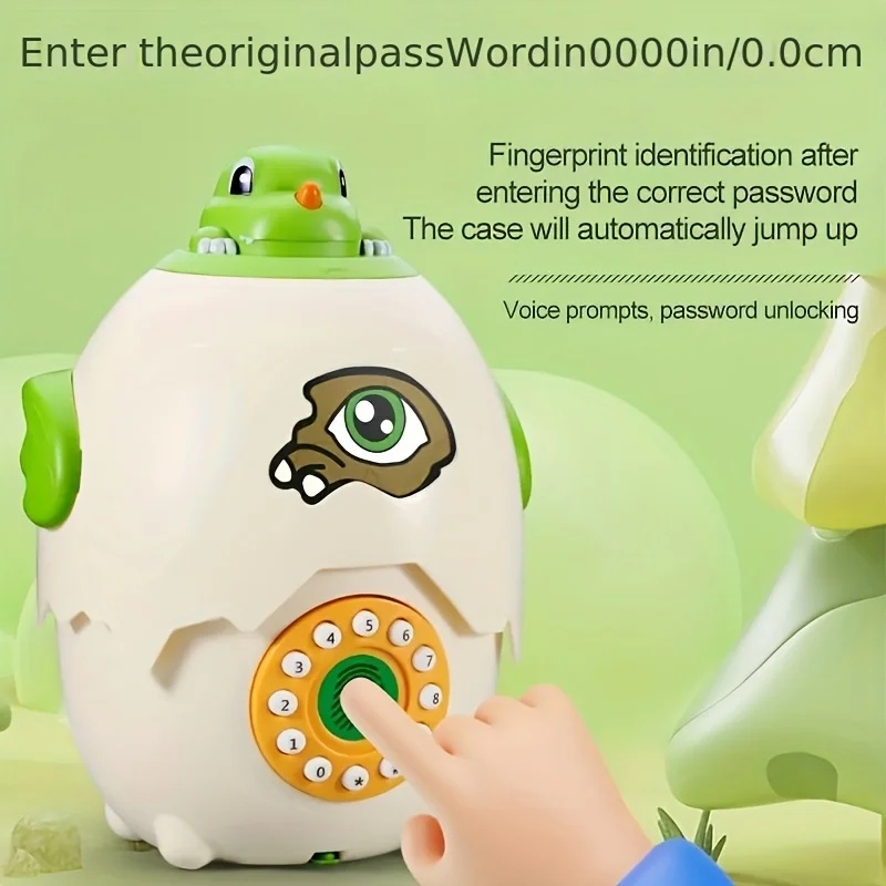 Celengan Telur Dinosaurus Deng - Kids Education Savings ulasan dan harga