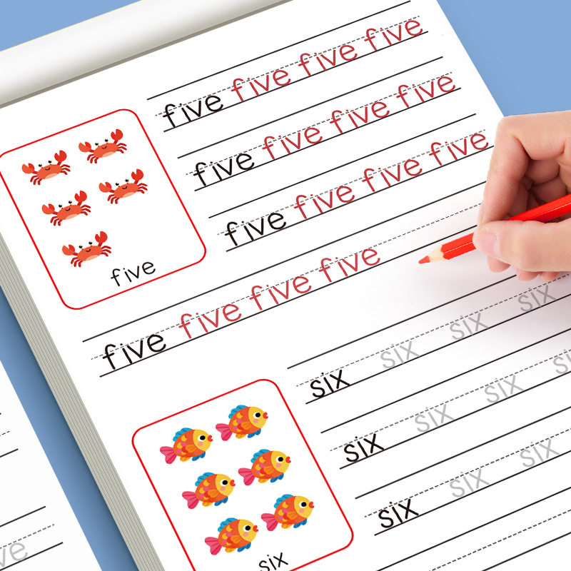Buku Latihan Menulis Huruf Alf - Learning Workbook Preschool ulasan dan harga