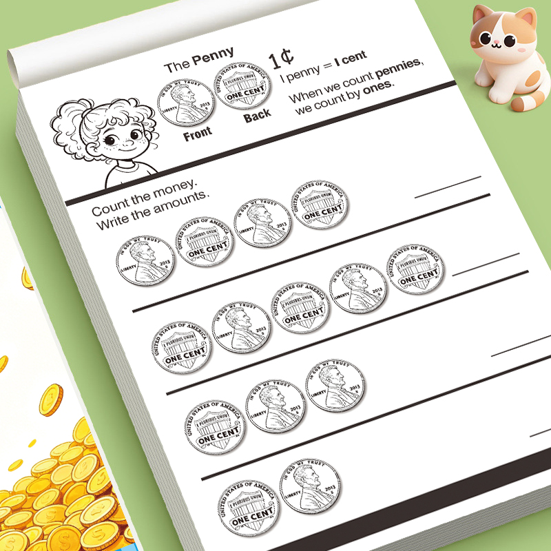 Buku Kerja Menghitung Uang unt - Learning Workbook Preschool ulasan dan harga