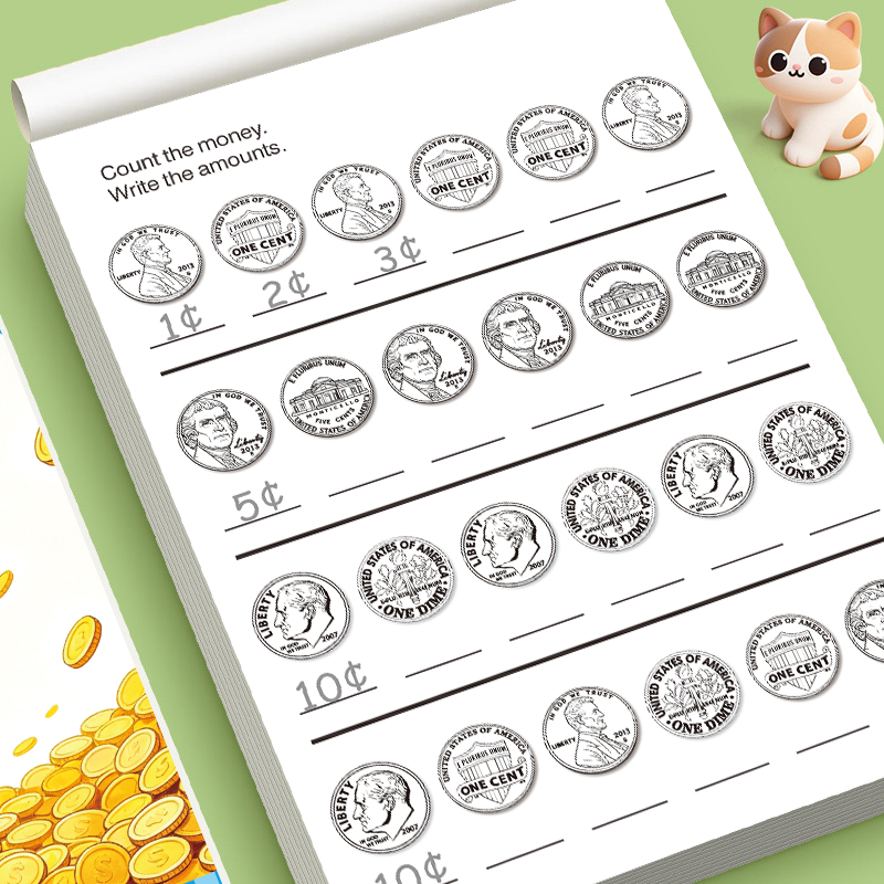 Buku Kerja Menghitung Uang unt - Learning Workbook Preschool ulasan dan harga