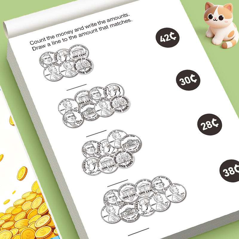 Buku Kerja Menghitung Uang unt - Learning Workbook Preschool ulasan dan harga