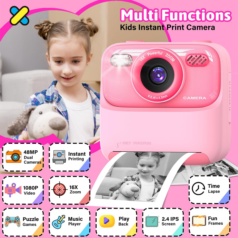 Kamera Digital Anak-anak Fotog - Best Kids Education Videos ulasan dan harga