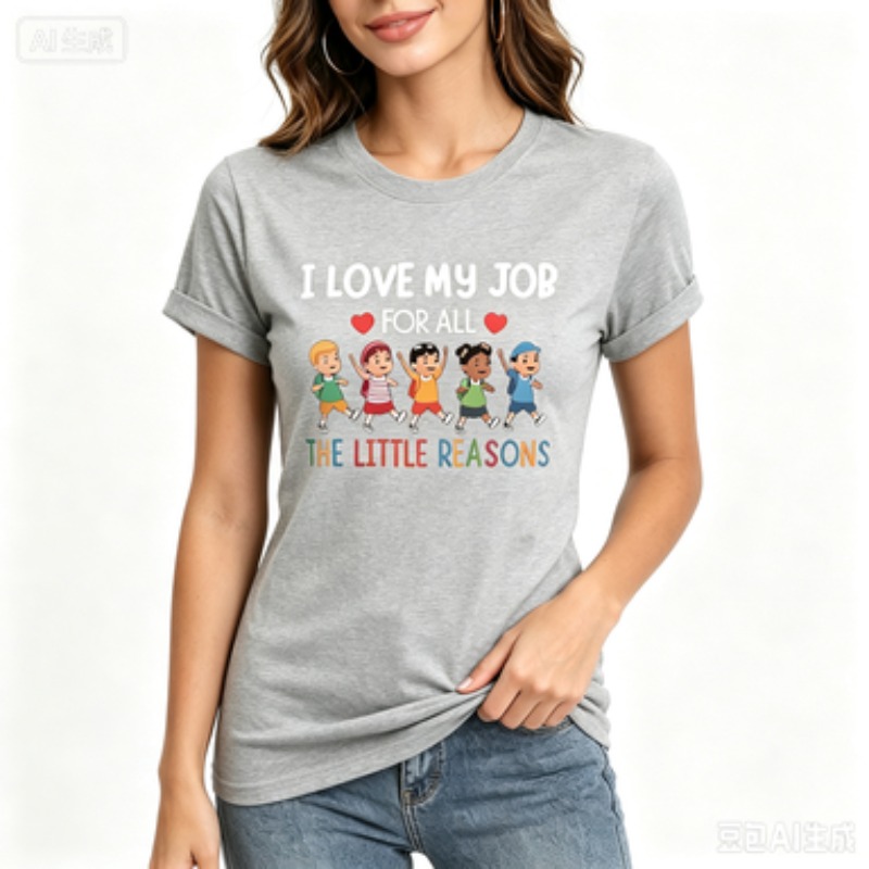 Kaos Wanita Slim Crew Hadiah u - Kids Education Jobs ulasan dan harga