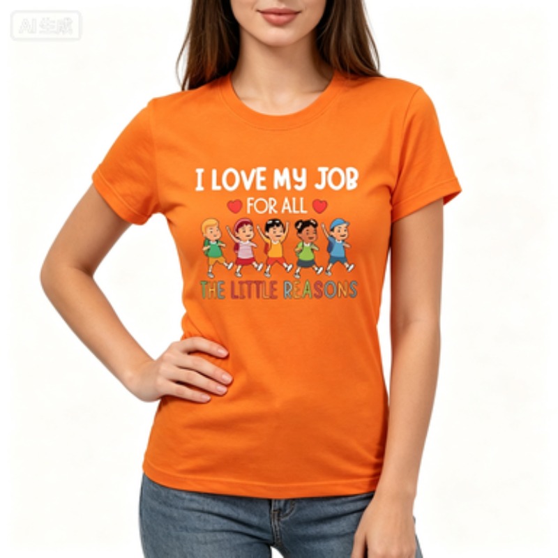 Kaos Wanita Slim Crew Hadiah u - Kids Education Jobs ulasan dan harga